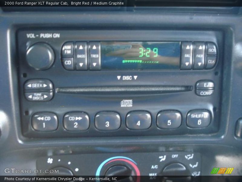 Bright Red / Medium Graphite 2000 Ford Ranger XLT Regular Cab