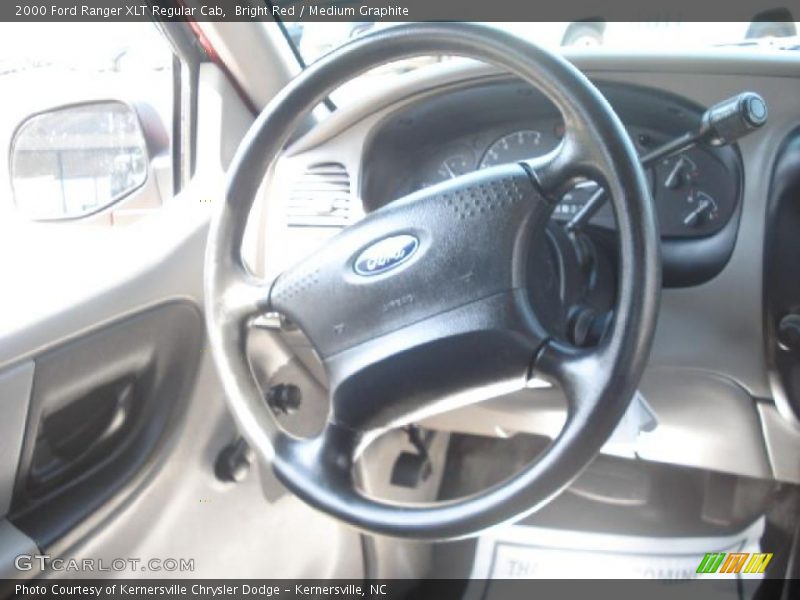 Bright Red / Medium Graphite 2000 Ford Ranger XLT Regular Cab