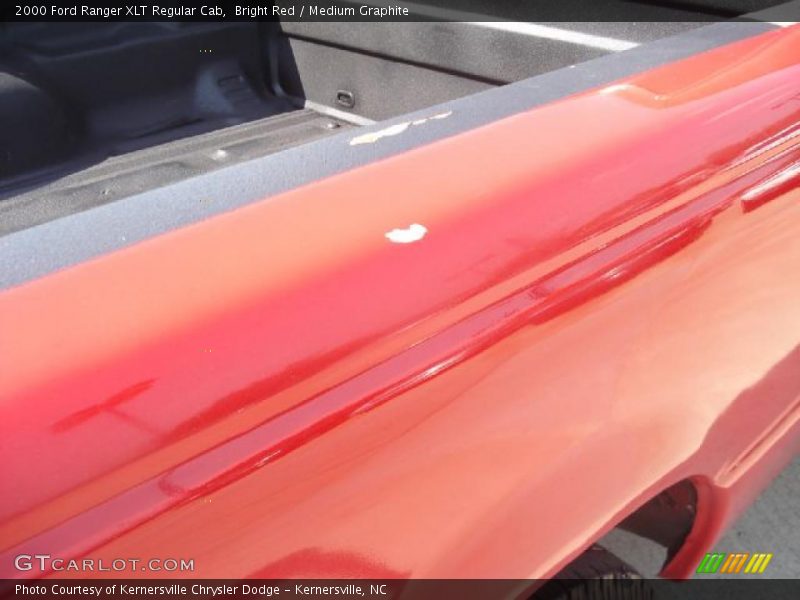 Bright Red / Medium Graphite 2000 Ford Ranger XLT Regular Cab