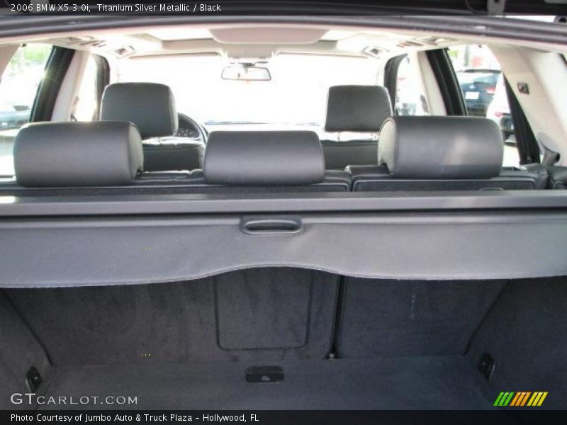 Titanium Silver Metallic / Black 2006 BMW X5 3.0i