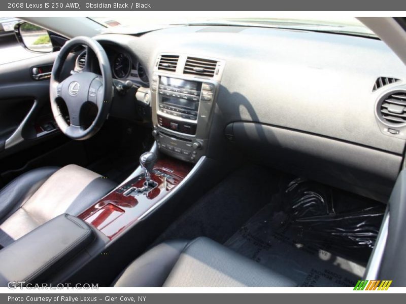 Obsidian Black / Black 2008 Lexus IS 250 AWD