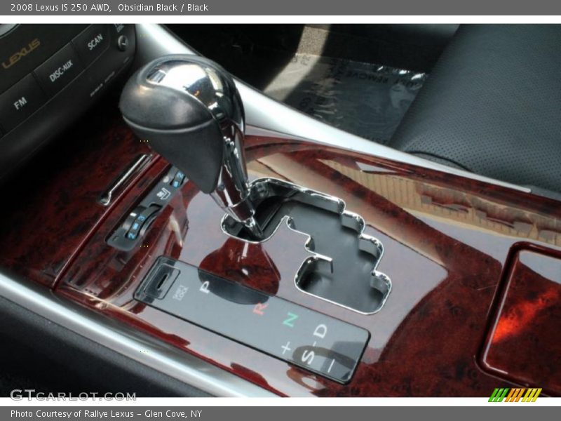 Obsidian Black / Black 2008 Lexus IS 250 AWD