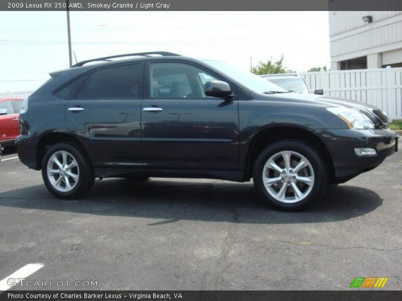 Smokey Granite / Light Gray 2009 Lexus RX 350 AWD