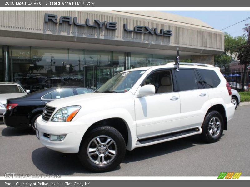 Blizzard White Pearl / Ivory 2008 Lexus GX 470