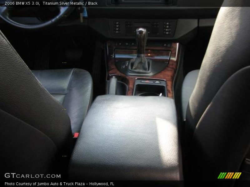 Titanium Silver Metallic / Black 2006 BMW X5 3.0i