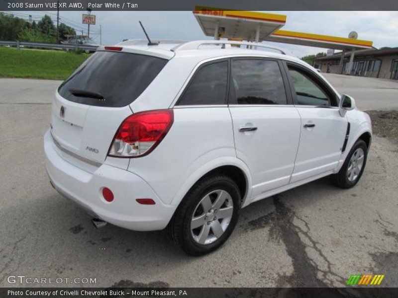 Polar White / Tan 2008 Saturn VUE XR AWD