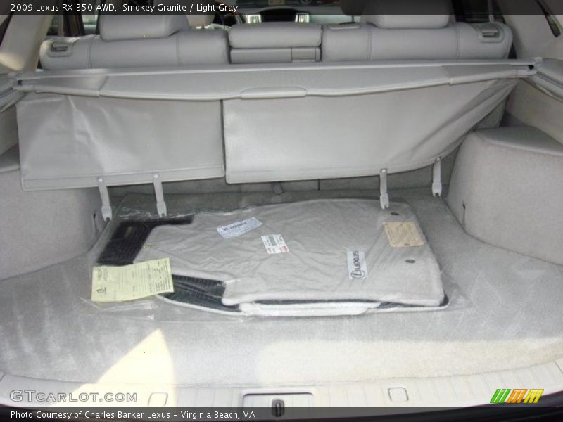 Smokey Granite / Light Gray 2009 Lexus RX 350 AWD
