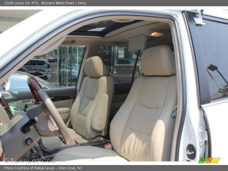 Blizzard White Pearl / Ivory 2008 Lexus GX 470