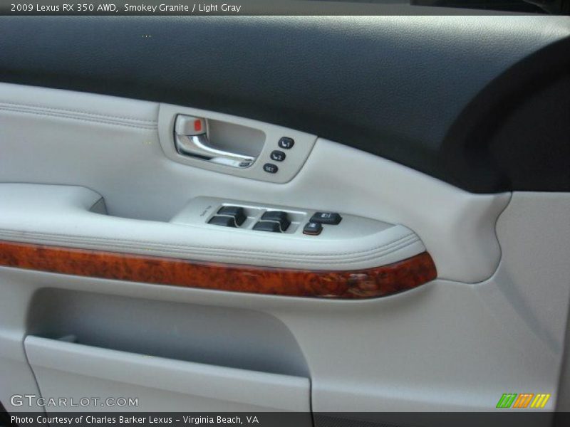 Smokey Granite / Light Gray 2009 Lexus RX 350 AWD