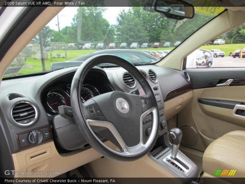  2008 VUE XR AWD Tan Interior