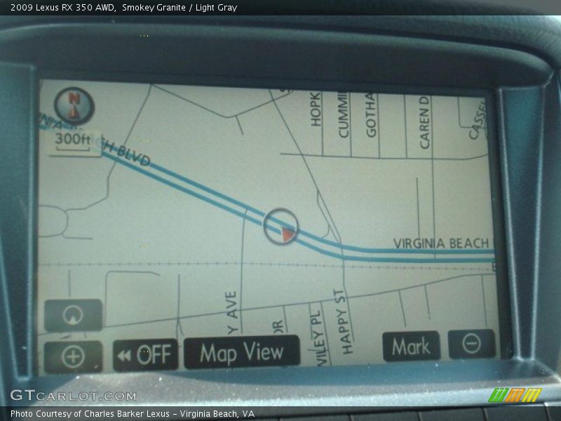 Smokey Granite / Light Gray 2009 Lexus RX 350 AWD