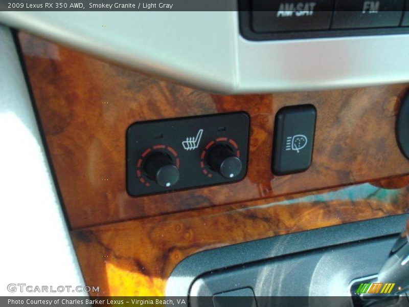 Smokey Granite / Light Gray 2009 Lexus RX 350 AWD