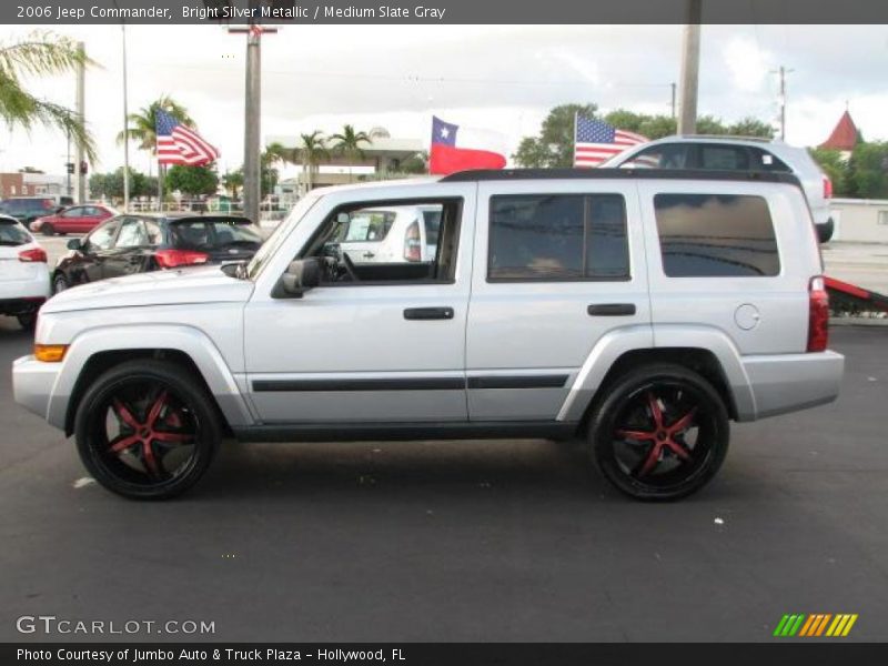 Bright Silver Metallic / Medium Slate Gray 2006 Jeep Commander