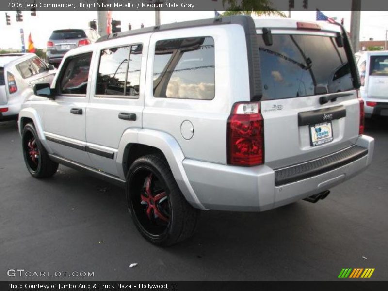 Bright Silver Metallic / Medium Slate Gray 2006 Jeep Commander