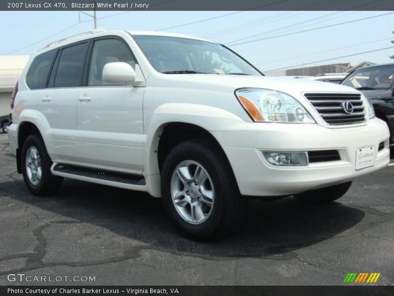 Blizzard White Pearl / Ivory 2007 Lexus GX 470