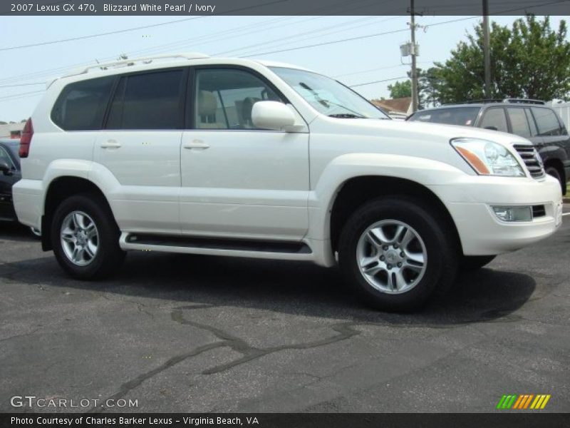Blizzard White Pearl / Ivory 2007 Lexus GX 470