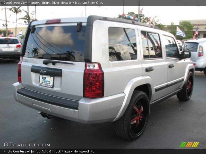 Bright Silver Metallic / Medium Slate Gray 2006 Jeep Commander