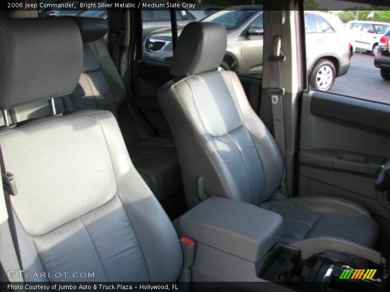 Bright Silver Metallic / Medium Slate Gray 2006 Jeep Commander