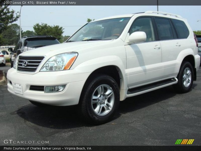 Blizzard White Pearl / Ivory 2007 Lexus GX 470