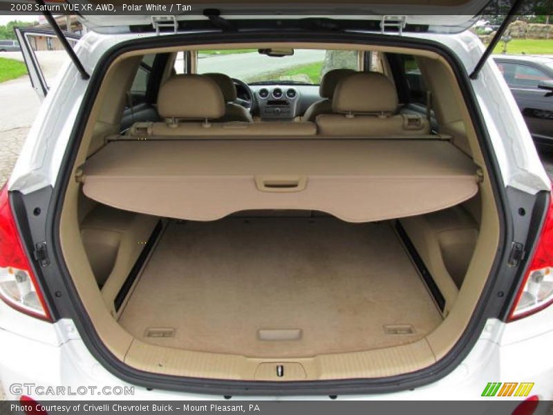  2008 VUE XR AWD Trunk