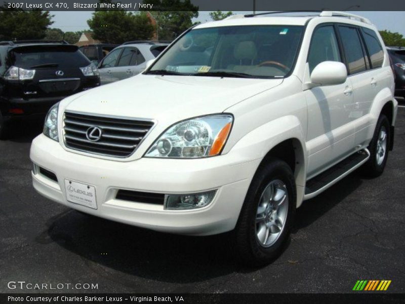 Blizzard White Pearl / Ivory 2007 Lexus GX 470