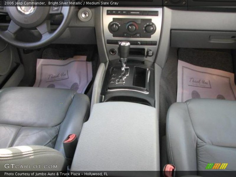 Bright Silver Metallic / Medium Slate Gray 2006 Jeep Commander