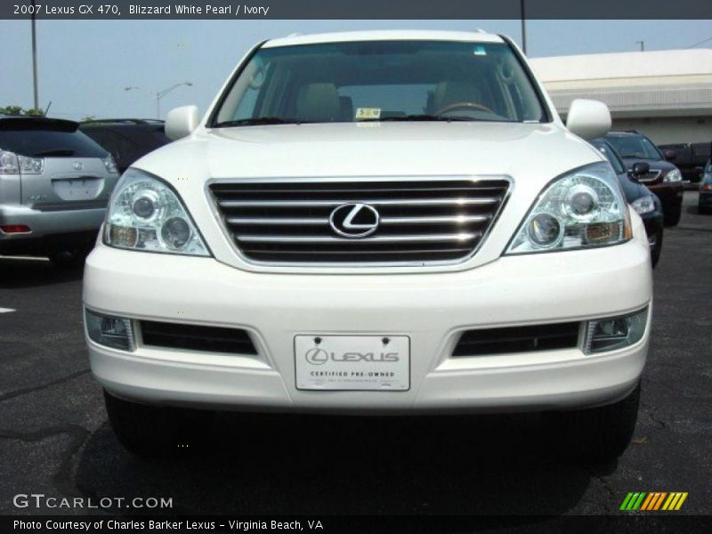 Blizzard White Pearl / Ivory 2007 Lexus GX 470