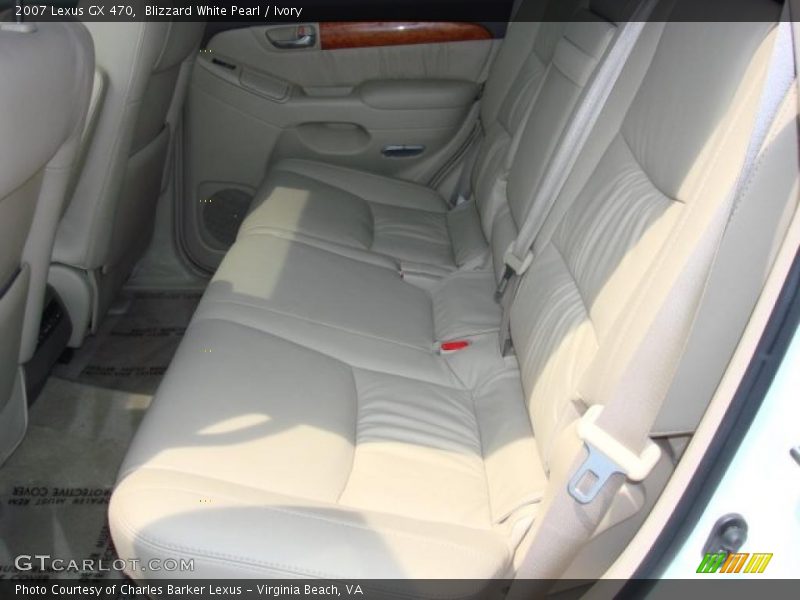 Blizzard White Pearl / Ivory 2007 Lexus GX 470