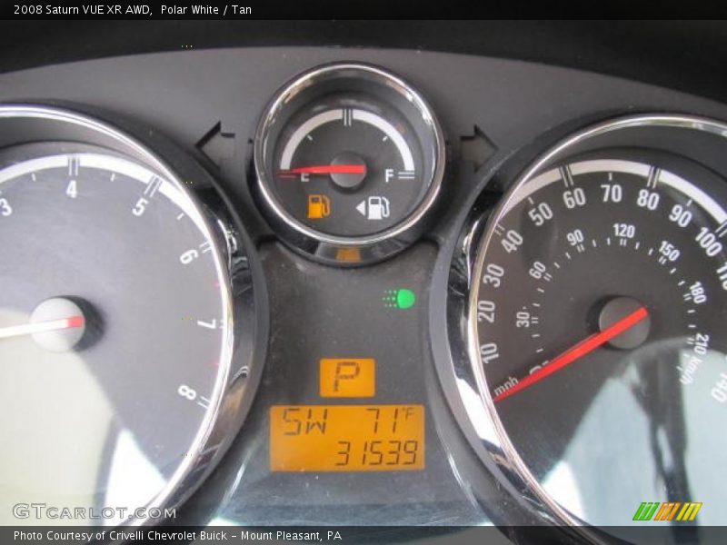Polar White / Tan 2008 Saturn VUE XR AWD