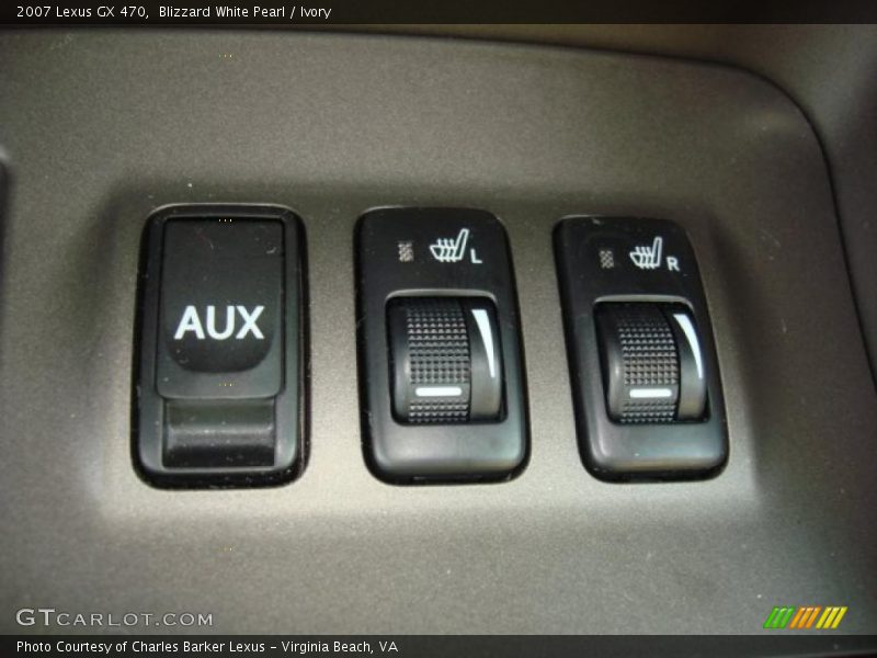 Blizzard White Pearl / Ivory 2007 Lexus GX 470