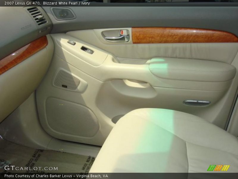 Blizzard White Pearl / Ivory 2007 Lexus GX 470