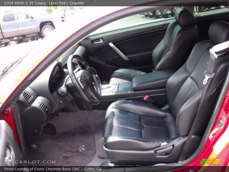  2004 G 35 Coupe Graphite Interior