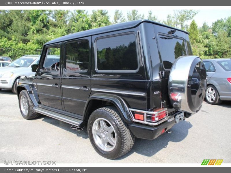 Black / Black 2008 Mercedes-Benz G 55 AMG
