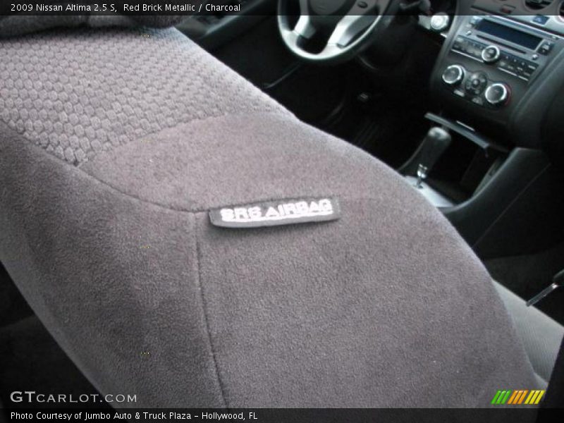 Red Brick Metallic / Charcoal 2009 Nissan Altima 2.5 S