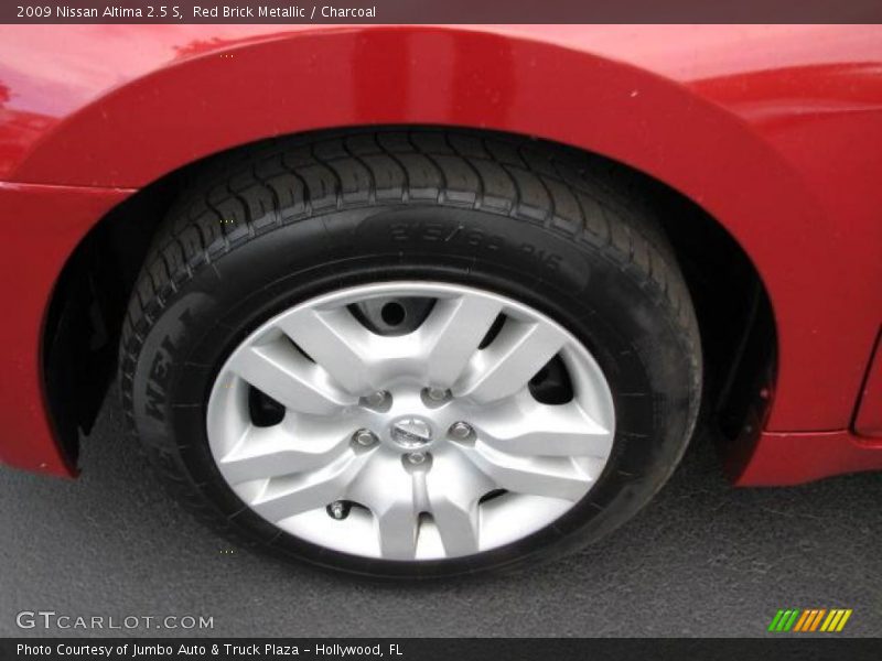 Red Brick Metallic / Charcoal 2009 Nissan Altima 2.5 S