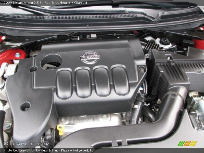 Red Brick Metallic / Charcoal 2009 Nissan Altima 2.5 S