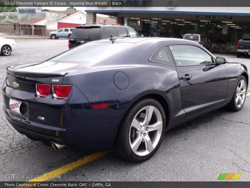 Imperial Blue Metallic / Black 2010 Chevrolet Camaro SS Coupe