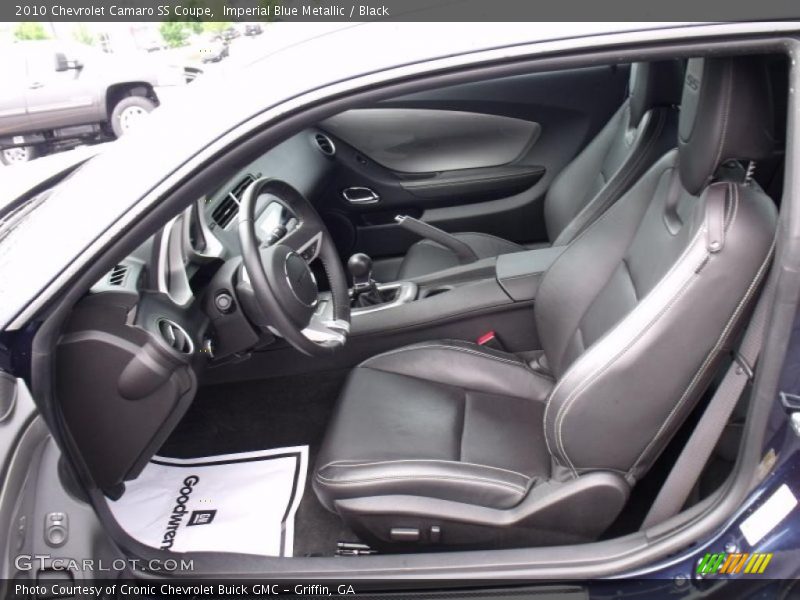  2010 Camaro SS Coupe Black Interior