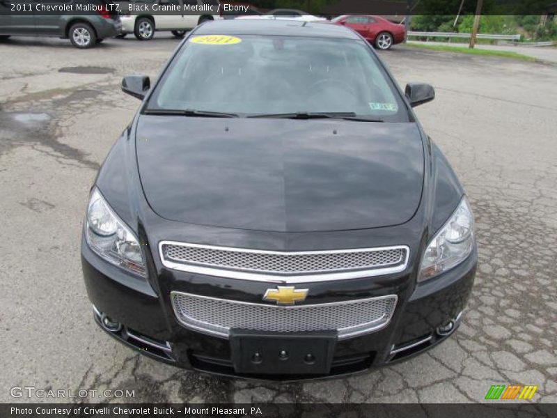 Black Granite Metallic / Ebony 2011 Chevrolet Malibu LTZ