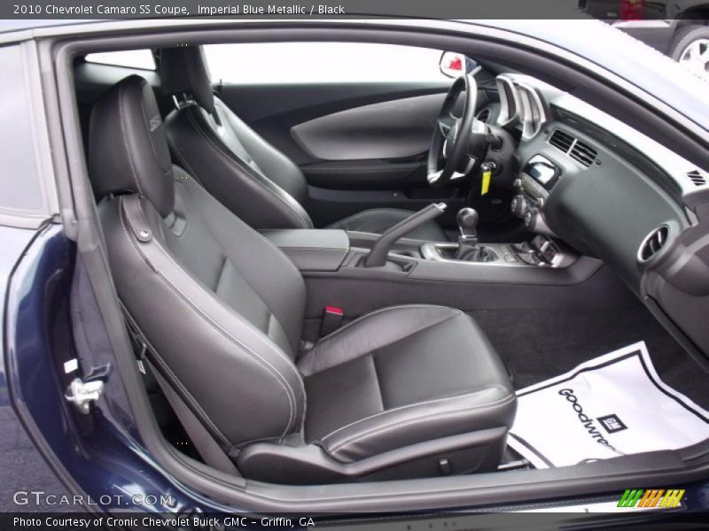  2010 Camaro SS Coupe Black Interior