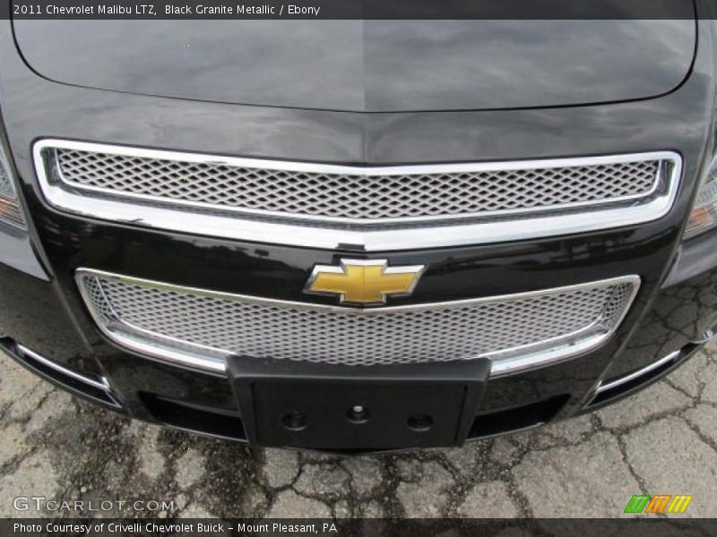 Black Granite Metallic / Ebony 2011 Chevrolet Malibu LTZ