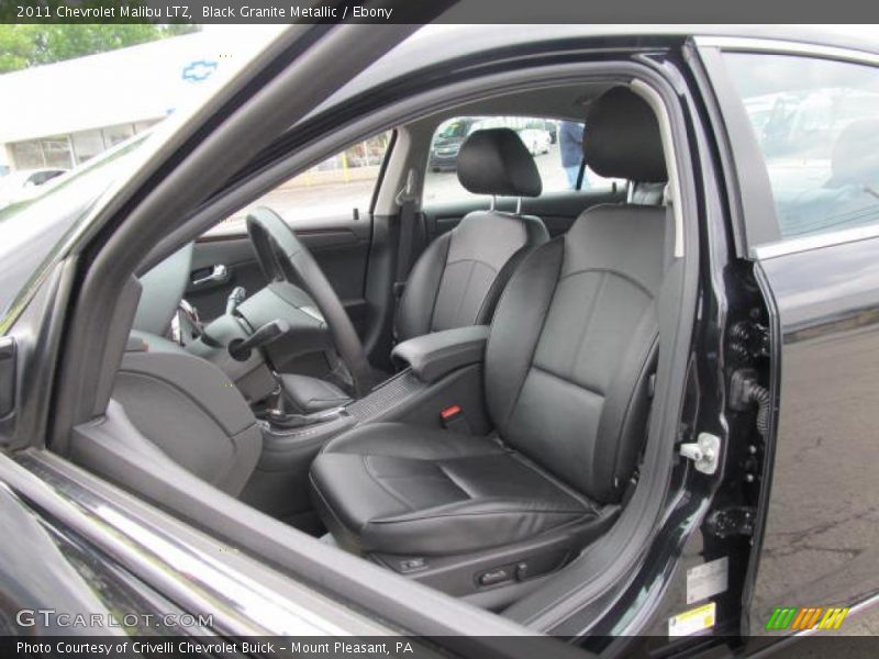 Black Granite Metallic / Ebony 2011 Chevrolet Malibu LTZ
