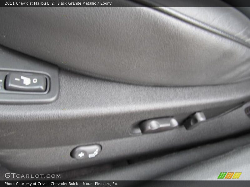 Black Granite Metallic / Ebony 2011 Chevrolet Malibu LTZ