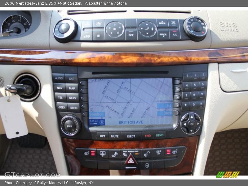 Alabaster White / Stone 2006 Mercedes-Benz E 350 4Matic Sedan