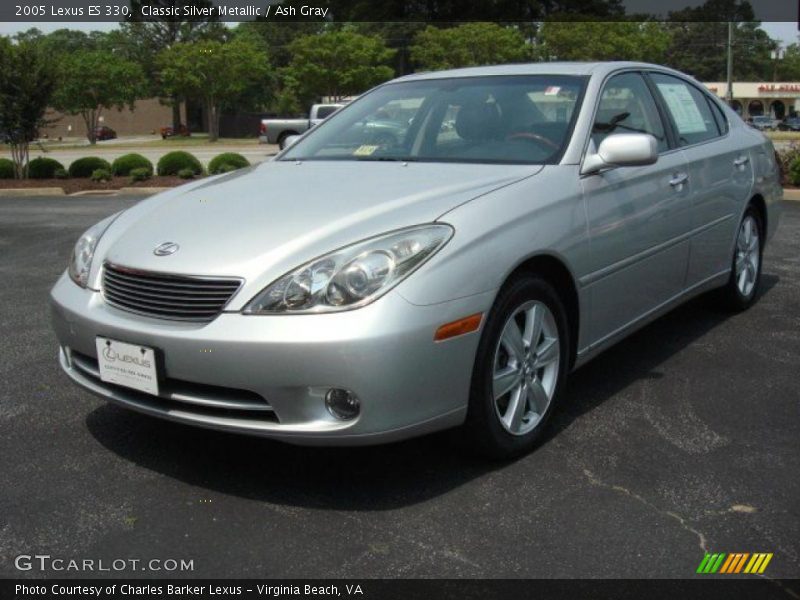 Classic Silver Metallic / Ash Gray 2005 Lexus ES 330