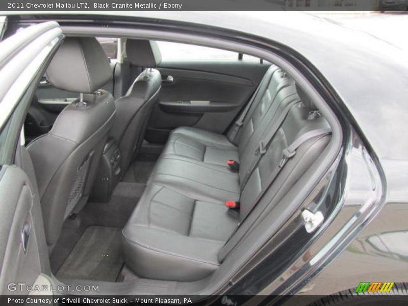 Black Granite Metallic / Ebony 2011 Chevrolet Malibu LTZ