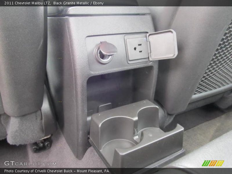 Black Granite Metallic / Ebony 2011 Chevrolet Malibu LTZ
