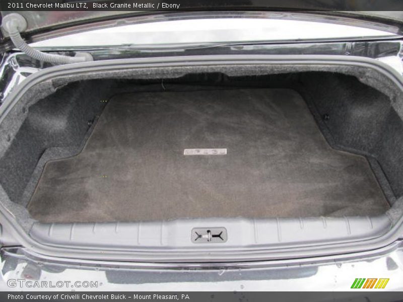 Black Granite Metallic / Ebony 2011 Chevrolet Malibu LTZ