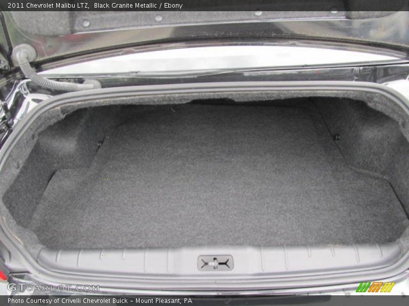 Black Granite Metallic / Ebony 2011 Chevrolet Malibu LTZ
