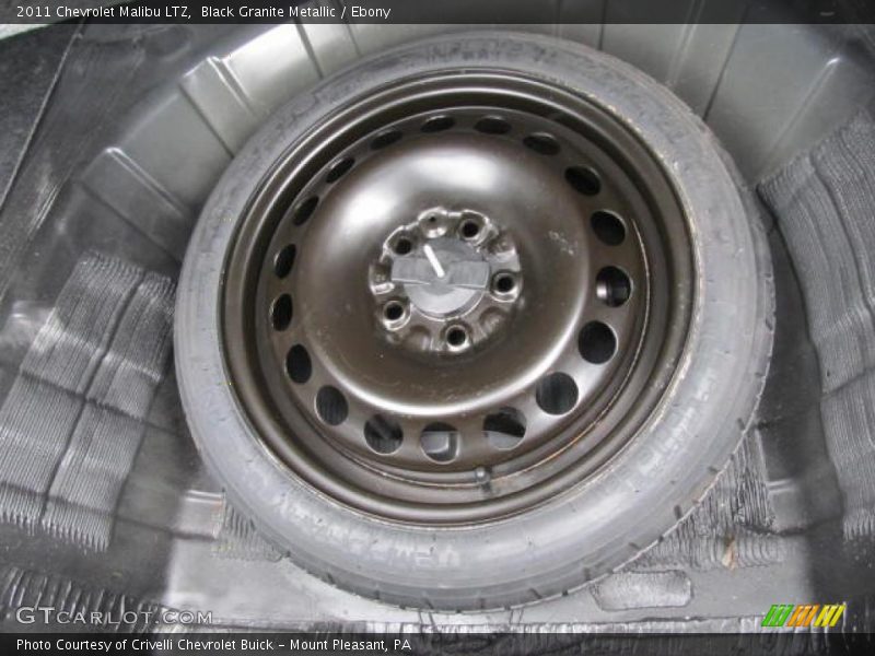 Black Granite Metallic / Ebony 2011 Chevrolet Malibu LTZ